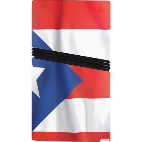 Puerto Rico Flag PS5 Pro Console Skin